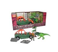 Wild Republic E-Team T-Rex, Figurines de T-Rex, Répliques de Espèces de T-Rex pour s’Amuser, Cadeau pour Enfants, Super pour Le Jeu Interactif