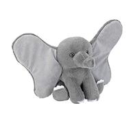 Wild Republic Earkins Éléphant, Peluche Renard Fennec, 6 Pouces, Jouet en Peluche, Rembourrage en Bouteilles d’Eau recyclées filées.