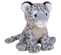 Wild Republic Earthkins Mini Léopard des Neiges, Peluche, 20 cm, Jouet en Peluche