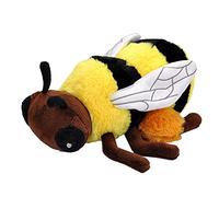 Wild Republic Ecokins Mini Abeille, Animal en Peluche 20 cm, Jouets Écologiques, Cadeaux pour Bébés, Fabrication Artisanale Utilisant 7 Bouteilles d’Eau Recyclées