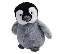 Wild Republic Ecokins Poussin de Manchot Empereur, Animal en Peluche 30 cm, Jouets Écologiques, Cadeaux pour Bébés, Fabrication Artisanale Utilisant 16 Bouteilles d’Eau Recyclées