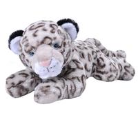 Wild Republic EcoKins Sneeuwluipaard knuffeldier 30,5 cm, milieuvriendelijke ges