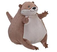 Wild Republic Flipkins River Otter, Peluche, 12 cm, Plush Toy, Fill is Spun Recycled Water Bottles