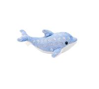 Wild Republic Foilkins Jr Dauphin, Animal en Peluche, Peluche 20 cm, Cadeau pour Enfants, Peluche pour Bébés, Jouet Écologique, Rembourrage à Partir de Bouteilles Recyclées