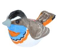 Wild Republic Gorgebleue à Miroir, Animal en Peluche avec Son, Cadeaux pour Enfants, 13 cm