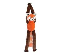 Wild Republic Hanging Eco Panda Roux, Peluche, 53 cm, Jouet en Peluche, Rembourrage en Bouteilles d’Eau Recyclées Filées