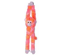singe en peluche junior 51 cm en peluche rose