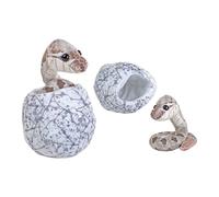 Wild Republic Hatchling Snake, Peluche, 15 cm, Jouet en Peluche, Rembourrage en Bouteilles d’Eau Recyclées