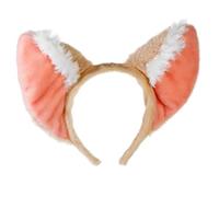 Wild Republic Headband Fennec Fox, Peluche, Jouet en Peluche, Rembourrage en Bouteilles d’Eau Recyclées Filées