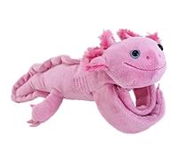 Wild Republic Huggers Axolotl, Bracelet à Claquer, Cadeau pour Enfants, Jouet en Peluche, Remplissage en Bouteilles d'eau Recyclées Filées, 20 cm