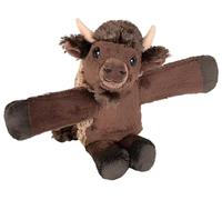 Wild Republic Huggers Bison, Jouet en Peluche, 11 cm, Écologique