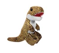 Wild Republic Huggers Glow T-Rex, Peluche, 20 cm, Bracelet à Claquer, Peluche, Remplissage en Bouteilles d'eau Recyclées