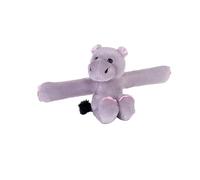Wild Republic Huggers Hippopotame, Peluche, 20 cm, Bracelet à Claquer, Peluche, Remplissage en Bouteilles d'eau Recy s