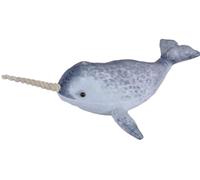 Wild Republic Living Ocean Narval, 50 cm, Idée Cadeau pour Enfants, Animal en Peluche, Peluche Écologique, Rembourrage et Tissu Fabriqués à partir de Bouteilles d’Eau Recyclées