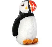 Peluche - WILD REPUBLIC - Macareux moelleux - Blanc - 15 cm - Intérieur - Enfant