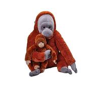 Wild Republic Mom and Baby Jumbo Orang-outan, Animal en Peluche, 76 cm, Idée Cadeau pour Enfants, Animal en Peluche, Jouet Écologique, Rembourré de Bouteilles d’Eau Recyclées