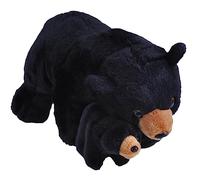 Wild Republic Mom and Baby Ours Noir, Animal en Peluche, 38 cm, Idée Cadeau pour Enfants, Animal en Peluche, Jouet Écologique, Rembourré de Bouteilles d’Eau Recyclées
