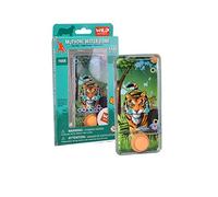Wild Republic Myphone Tigre, Idée Cadeau pour Enfants, Jeu de Voyage, Loisir pour Enfant Idéal pour des Heures de Jeu Indépendant, Jouet pour la Voiture, 15"