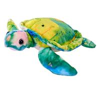 Wild Republic Mysteries of Atlantis Tortue De Mer, Animal en Peluche, Cadeau pour Bébés, Peluche Animaux, Rembourrage en Bouteilles d'eau recyclées filées