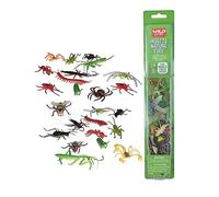 Wild Republic Nature Tube Insecte, 24 Espèces de Insecte Animaux Miniatures, Cadeau de Noël pour Enfants, Figurines à Collectionner, Super pour Le Jeu Interactif