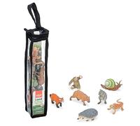 Wild Republic Nature Tube Land Critters, Figurines, Jouets Éducatifs, Coffret de Jeu Interactif, Créatures Terrestres