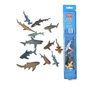 Wild Republic Nature Tube: Haaien 12 pièces multicolore Multicolore