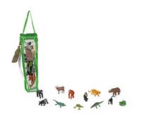 Wild Republic Nature Tubes Eco Forêt Tropicale, Figurines de Jouet, Jouets Éducatifs, Ensemble de Jeu Interactif, Écologique