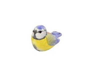 Wild Republic Oiseaux Mésange en Peluche avec de Vrais appels d'oiseaux Bleu 13-16 cm
