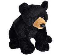 Wild Republic ours en peluche noir de 20 cm Noir G