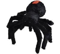 peluche araignée junior 30 cm en peluche noire