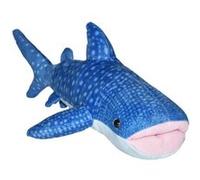 Wild Republic Living Ocean Mini Requin Baleine, 30 cm, Idée Cadeau pour Enfants, Animal en Peluche, Peluche Écologique, Rembourrage et Tissu Fabriqués à partir de Bouteilles d’Eau Recyclées