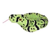 Wild Republic peluche Green Rock serpent à sonnette 137 cm en peluche verte Vert G