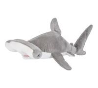 Wild Republic Peluche Hammerhead Junior 38 cm Gris/Blanc
