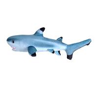 Wild Republic Peluche Living Ocean Requin Bordé, Doudou, 40 cm