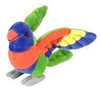 Wild Republic peluche lori junior 20 cm Multicolore