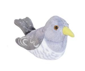 Wild Republic Peluche Oiseau Coucou Gris Avec Son 18 Cm
