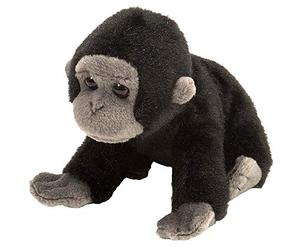 Wild Republic Peluche Petit Gorille, Cuddlekins Lils´Doudouier, Cadeaux pour Enfants, 13 cm