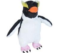 Wild Republic peluche pingouin junior 30 cm en peluche noir/blanc Blanc