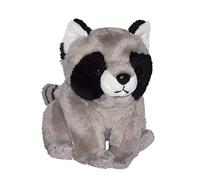 Wild Republic Peluche Raton Laveur Assis, Cuddlekins Lils´Doudouier, Cadeaux pour Enfants, 13 cm