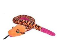 Wild Republic peluche Serpent à sonnette tribal 137 cm en peluche bleu Orange G