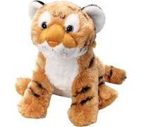 Wild Republic - Peluche Cuddlekins tigre junior 30 cm orange/blanc