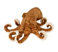Wild Republic Cuddlekins Mini Poulpe, Animal en Peluche, 20 cm, Cadeau pour Bébés, Peluche Écologique, Rembourrage Fabriqué à Partir de Bouteilles d’Eau Recy s