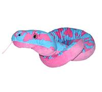 Wild Republic Plush Snake Papillon, Peluche Serpent, Animal en Peluche 137 cm, Idée Cadeau de Naissance Fille ou Garçon, Jouet Écologique, Rembourré de Bouteilles Recyclées