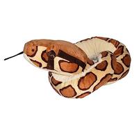 Serpent Python de Birmanie 135 cm - Wild Republic - Peluche Animal - Enfant - Marron - Multicolore