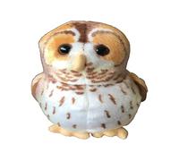 Wild Republic - Plush Toy Bird With Sound 18 Cm Tawny Owl (808042) Toy NEUF