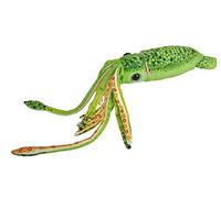 Wild Republic Plush Vert Calamar, Peluche Calamar Imprimé Sauvage, Doudou Pieuvre, Jouet en Peluche, Cadeau pour Enfants, Cadeau de Naissance, 30 cm