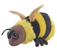 Wild Republic Pocketkins Eco Abeille, Animal en Peluche, 12 cm, Jouet en Peluche, Fabriqué à partir de Matériaux Recyclés, Écologique