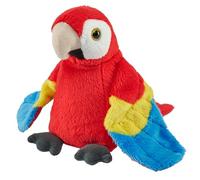 Wild Republic Pocketkins Eco Ara Rouge, Animal en Peluche, 12 cm, Jouet en Peluche, Fabriqué à partir de Matériaux Recyclés, Écologique