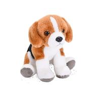 Wild Republic Pocketkins Eco Beagle, Animal en Peluche, 12 cm, Jouet en Peluche, Fabriqué à partir de Matériaux Recyclés, Écologique