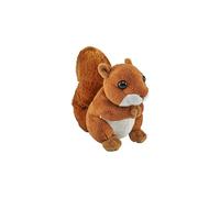Wild Republic Pocketkins Eco Écureuil, Animal en Peluche, 12 cm, Jouet en Peluche, Fabriqué à partir de Matériaux Recyclés, Écologique